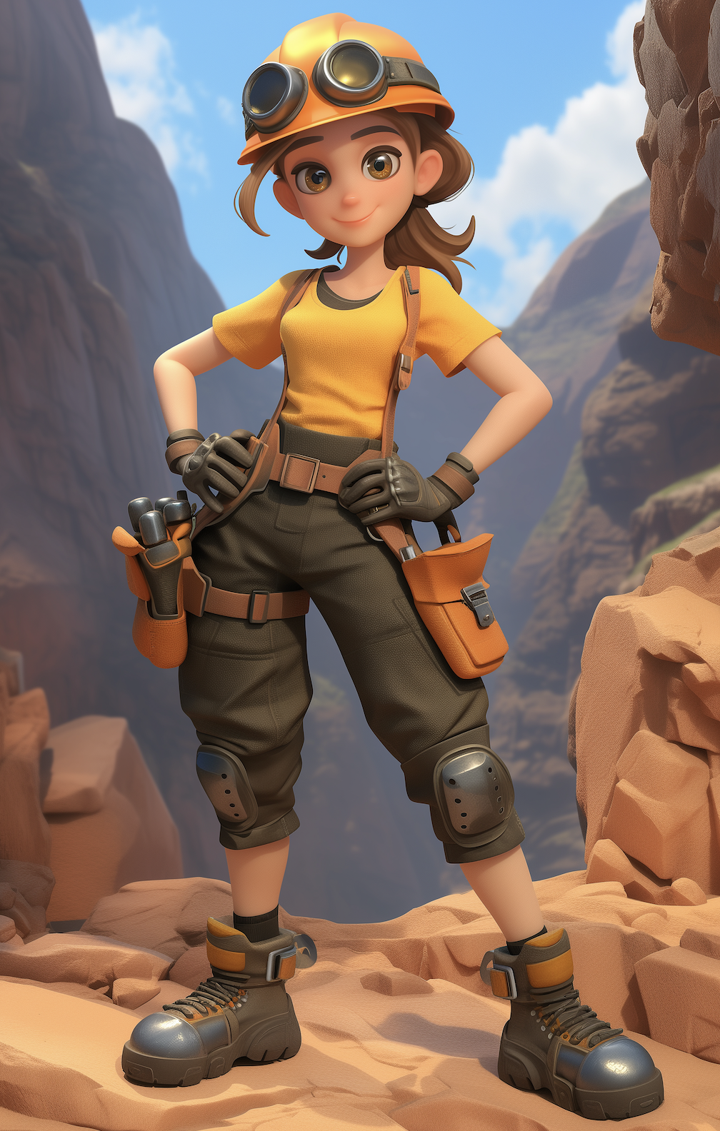 Reference image upload showing how input images guide character generation